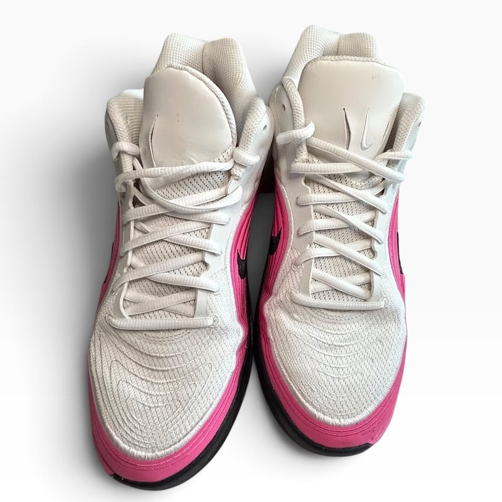 Nike Cosmic Unity 3 Mens Basketball Shoes White Pink Black IH1105-102 Size 9